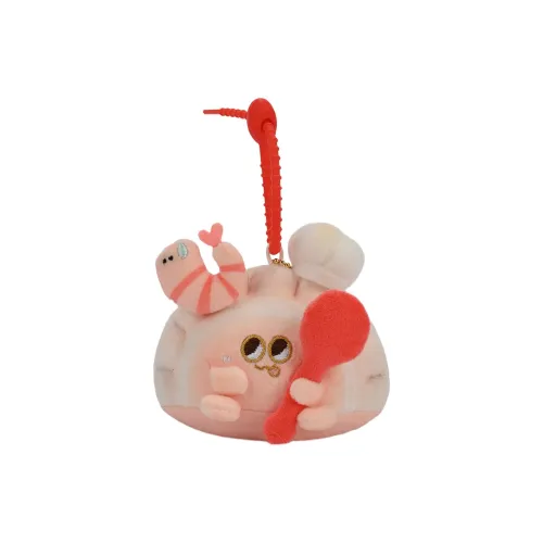 POTDEMIEL Хаомай Вареники с креветками Весенние рулеты Паровая корзина Внимание привлекательная сумка Плюшевая подвеска 8 см 7 см Высота