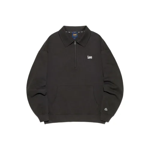 Lee Charcoal Gray Унисекс Поло