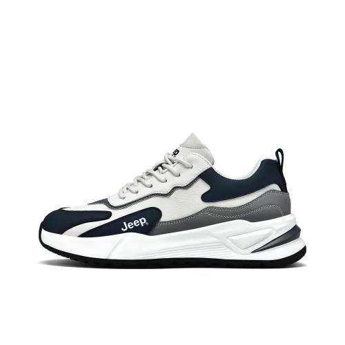 JEEP Амортизация устойчивый к истиранию легкий увеличивающий высоту матовый низкий топ повседневная обувь мужская