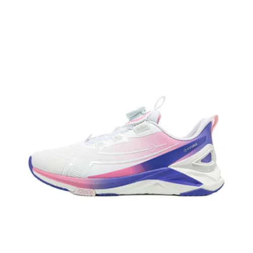 XTEP Slip-resistant Low Top Детская Беговая Обувь Розовая Белая Подростки