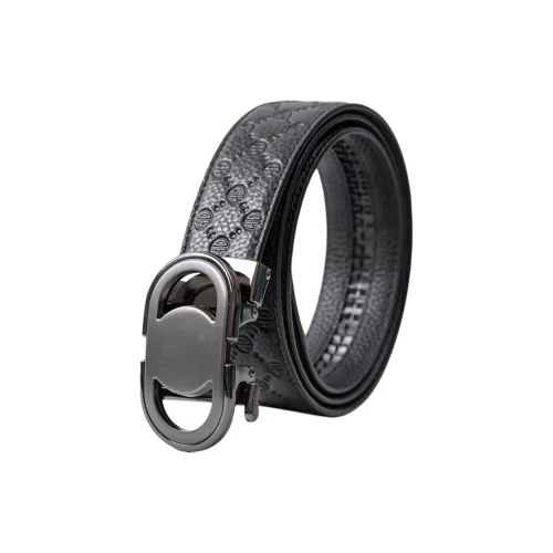 Red Bean Цинковый сплав Кожаные ремни Мужской 3,5CM