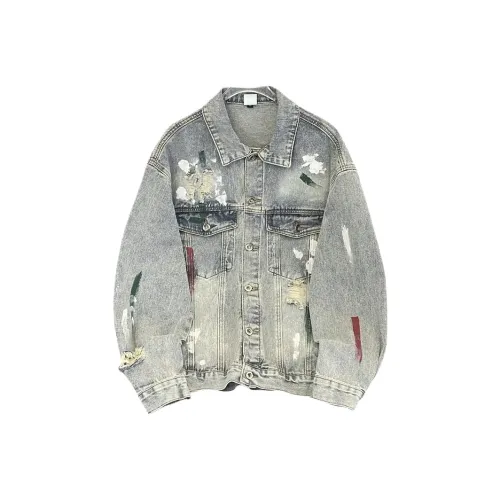 XIAOLIZI Синий Унисекс Джинсовые куртки