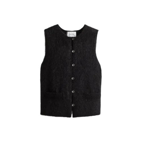 H M Темно-серые женские жилеты