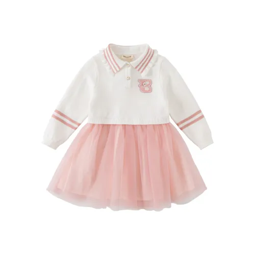 DAVE BELLA Детское платье розовое для малышей