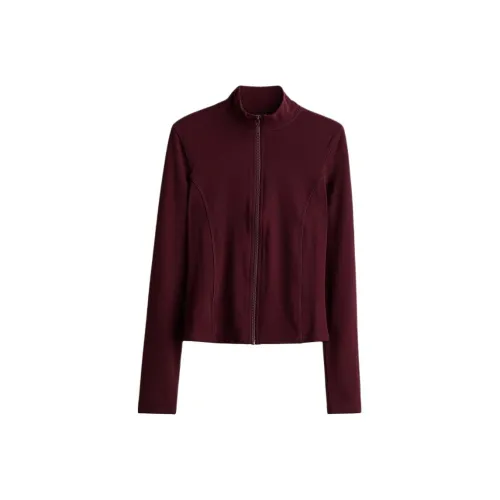 H M Бургунди Женские Куртки
