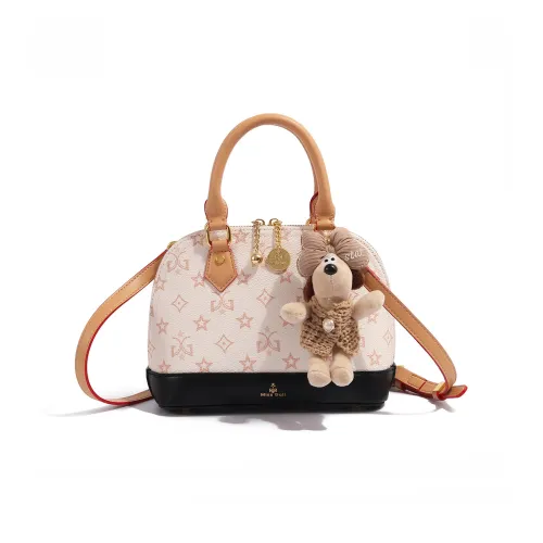 MISS GAIL Сумка через плечо из синтетической кожи сумка обычная белый коричневый