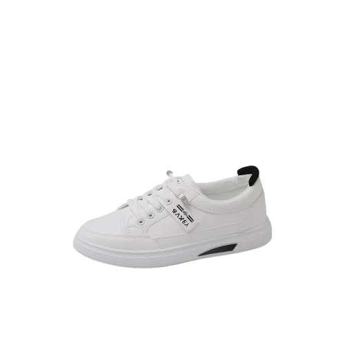 Wooden Rabbit Удобный Круглый Палец Противоскользящий Универсальный Спортивная Коровья Кожа Повседневная Обувь для Скейтбординга