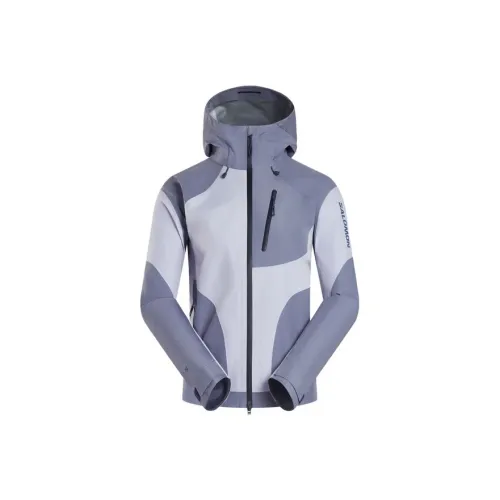 SALOMON Gore Tex Межзвездный Синий Гранитный Синий Женские Куртки