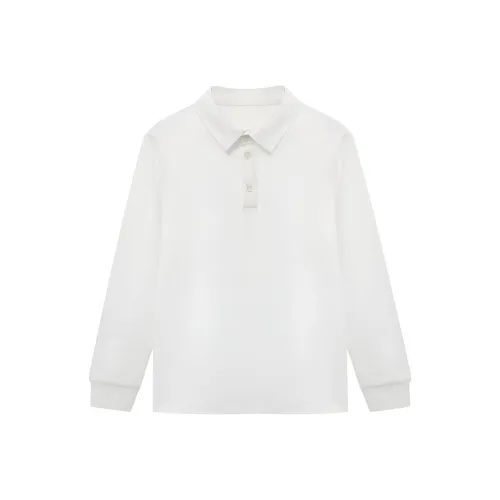 Euv School Uniform Поло T Рубашка Весенне-летняя Детская