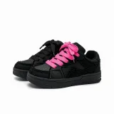 Black (Черный Розовый Шнурки)