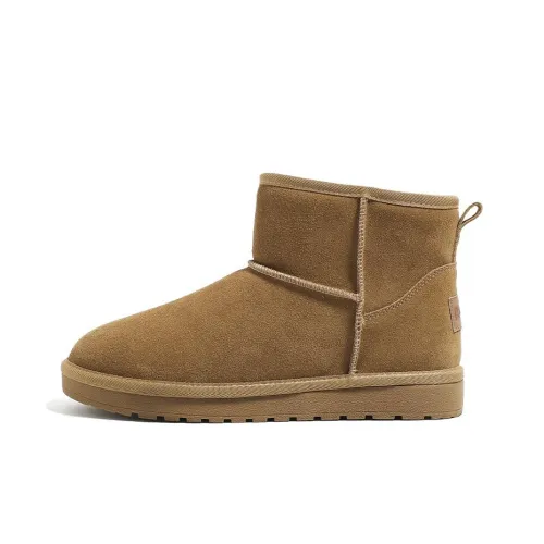 HUANQIU Термический Устойчивый к истиранию Противоскользящий Короткий Снегоботинки Унисекс