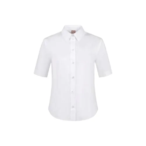 HUGO BOSS Белые Женские Рубашки
