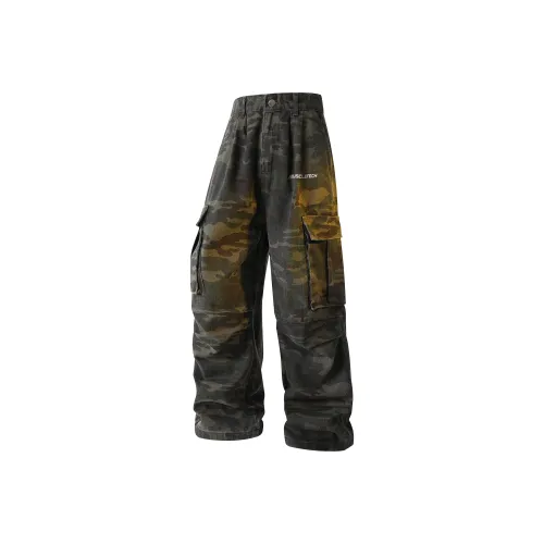 MUSCLETECH Камуфляж Унисекс Карго Брюки
