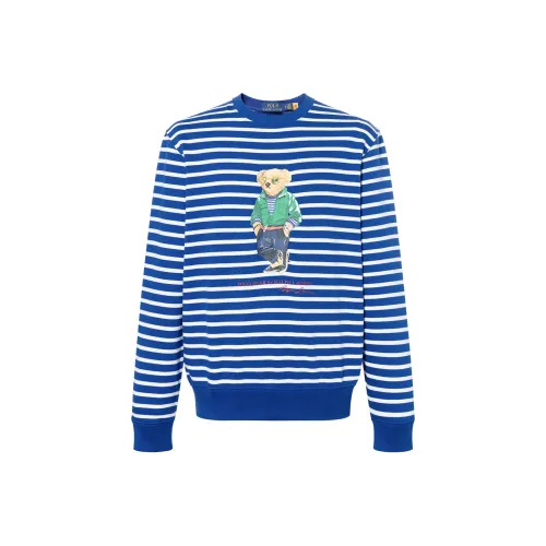 Polo Ralph Lauren Свитшот Мужской Синий Белый