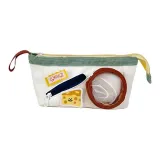 Цветовой блок, ручка, сумочка для украшений - милый, сырный дизайн