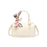 Шарф из шелка цвета экрю