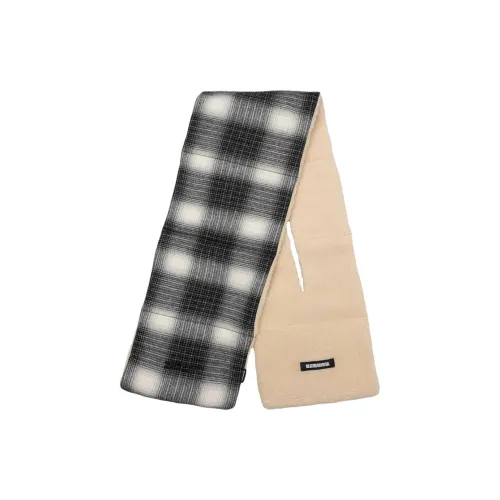 NEIGHBORHOOD Акриловые вязаные шарфы Мужской Черный