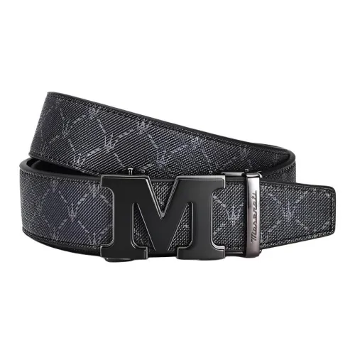 Maserati Ремни из коровьей кожи Мужской 3,55 см