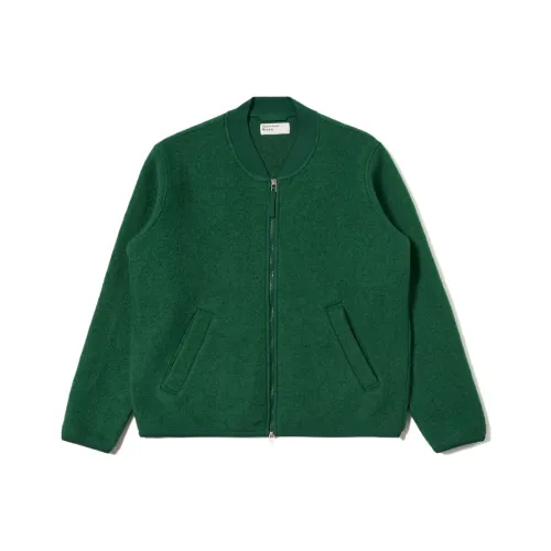 Universal Works Шерсть Флис Zip BOMBER Куртка Мужская