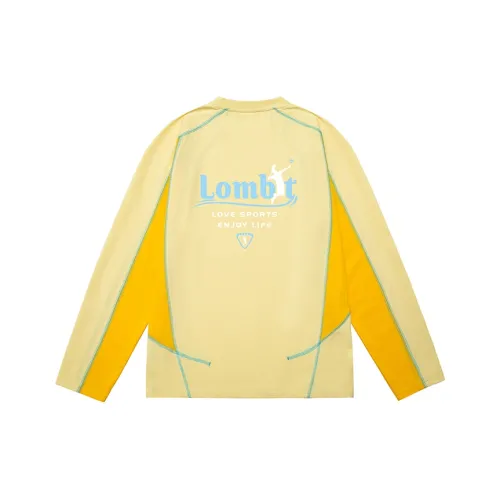 LOMBT Длинный рукав Т-рубашка Унисекс