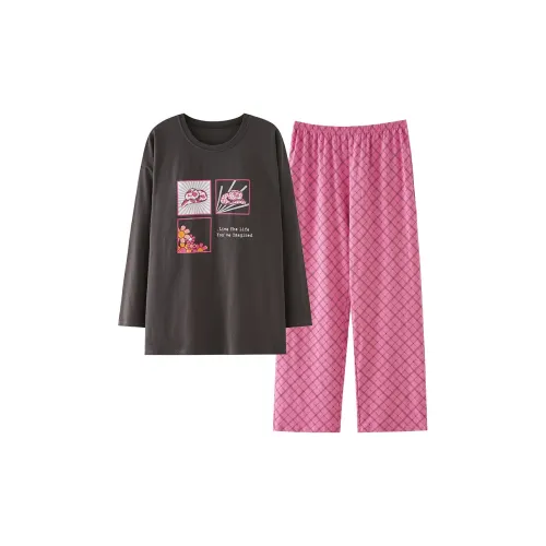 UAVAE LMSJ LMH25009 Изображение Цвет Женские Пижамные Комплекты