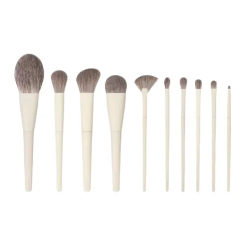 Paimai Duo 10 шт 0 степень фарфоровый белый кисть для макияжа портативный мягкий фиксация детали