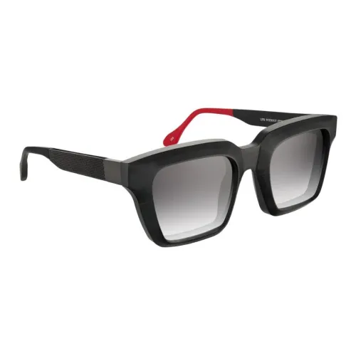 UENO Eyewear Organic Ацетат Волокно Квадрат Солнцезащитные очки Унисекс Черный