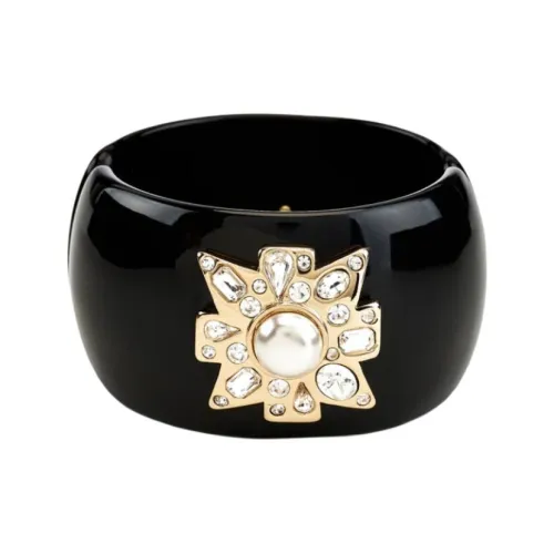 KENNETH JAY LANE Кристальный браслет унисекс черный