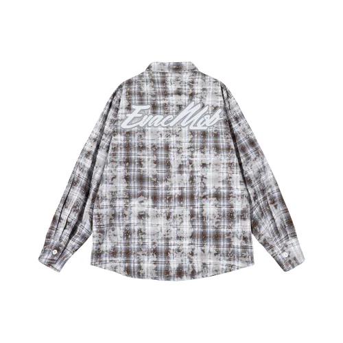 *EVAE+MOB Длинный рукав рубашка унисекс