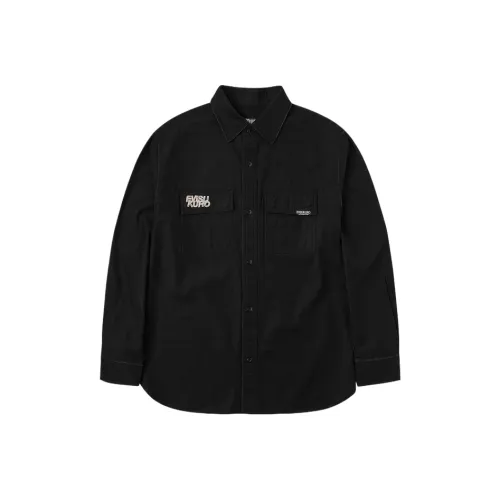 EVISU Мужские Черные Рубашки