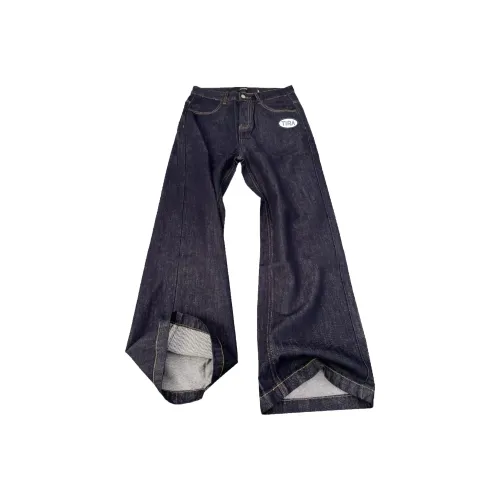 T IRA Черный Унисекс Джинсы