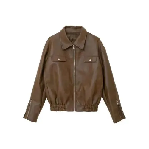 CASTLE WOODS Коричневый Женский Куртки