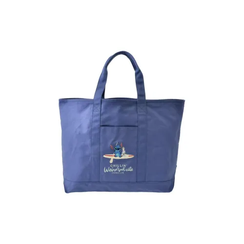 Disney 100% хлопок Тоут Сумка Сумка для покупок Сумка Унисекс Синий