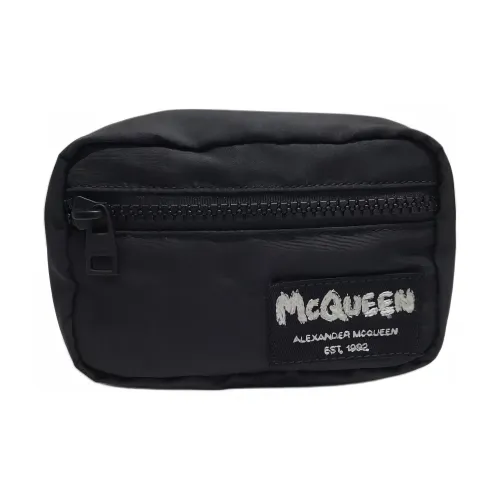 Alexander McQueen Nylon Clutch Мужской Черный