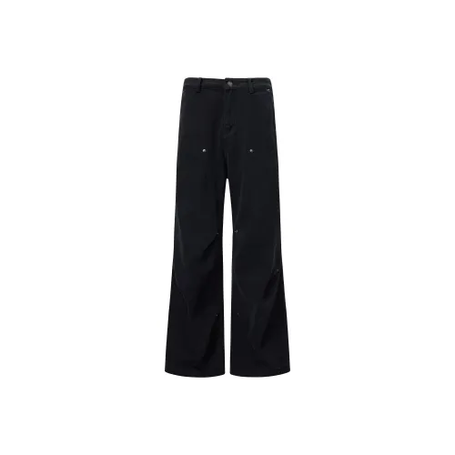 HOME PANDA Черные Унисекс Джинсы