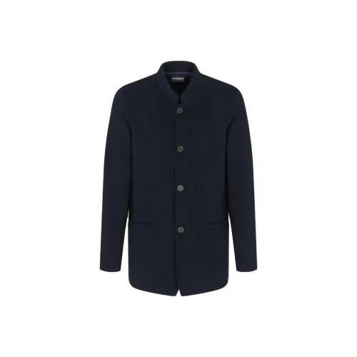 EMPORIO ARMANI FW25 Бизнес-костюм Пальто Мужской