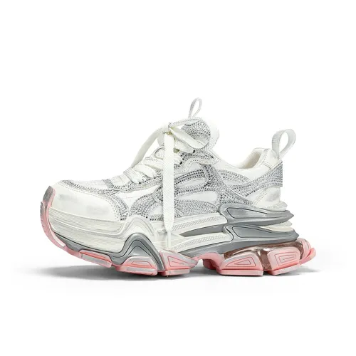 DESKISS Амортизация Устойчивый к истиранию Дышащий Легкий Увеличение высоты Низкий Топ Телесный Верх Кроссовки Женские