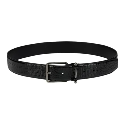 Ремни из коровьей кожи CL Мужские Черные 3,5 см