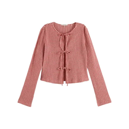 Scotch Soda Red Women's Shirts Scotch Soda Красные Женские Рубашки