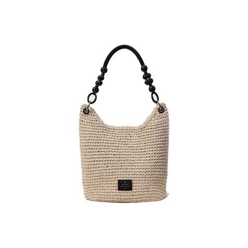 Chio'2nd Вязаные ткани сумка-тоут соломенная сумка сумка через плечо женская