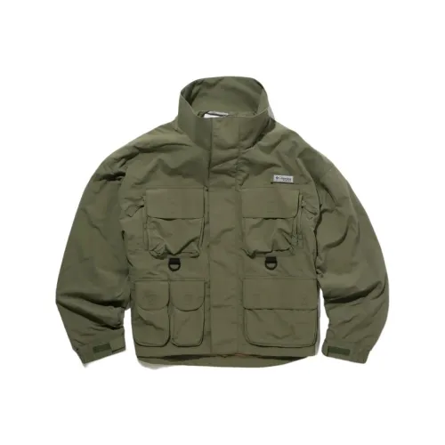 Columbia совместный бренд Каменно-зеленый Мужской Парки