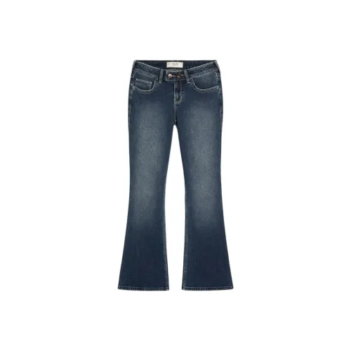 Hollister Blue Women's Jeans Hollister Синий Женские Джинсы