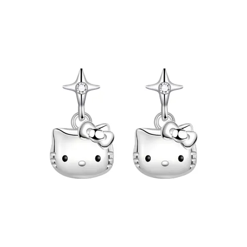 Sanrio x Hello Kitty Сплав Серьги-гвоздики Женские