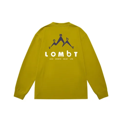 LOMBT Длинный рукав Т-рубашка Унисекс