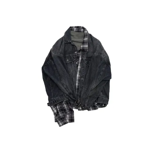 PEA Синий Унисекс Куртки