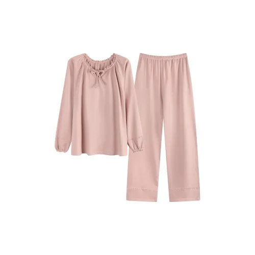 WANANNI Пыльно-розовый Женские Пижамные комплекты