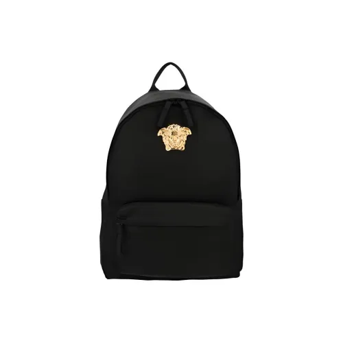 VERSACE Техническая ткань полиамид рюкзак мужской черный