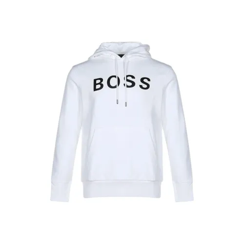 HUGO BOSS Свитшот Мужской Белый