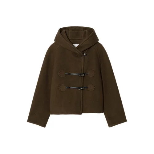 Low Classic Хаки Коричневый Женское Пальто