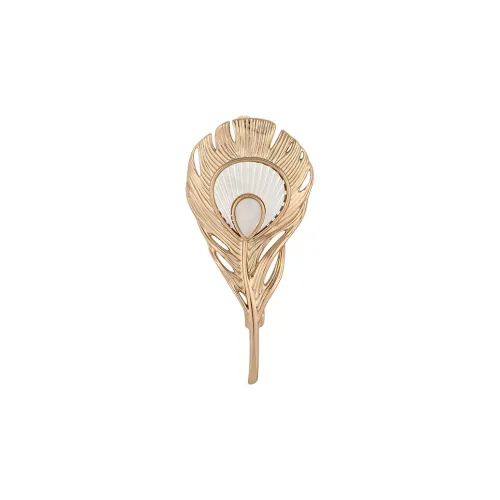 YPYN Alloy Brooches Women's Gold
